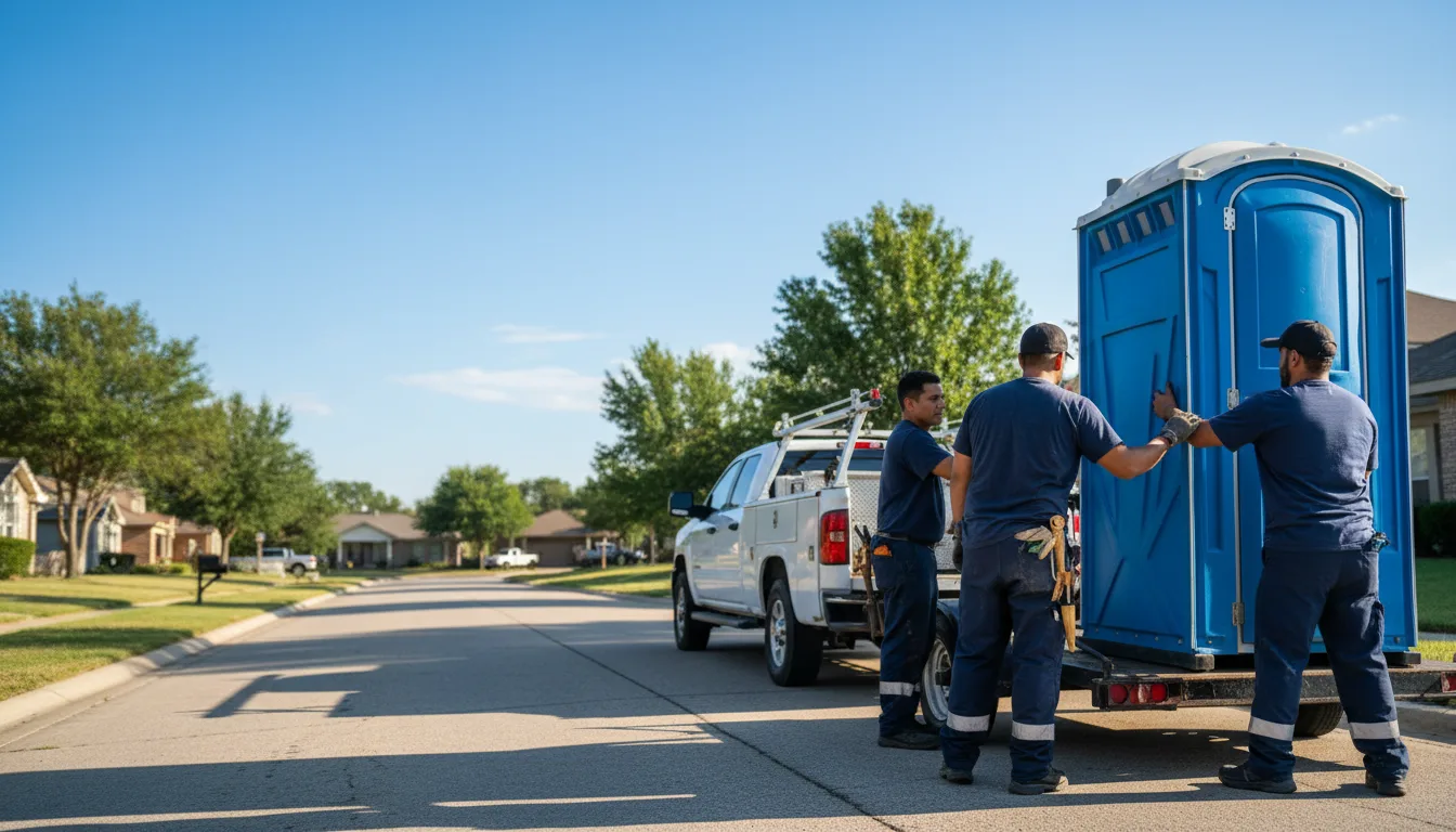 Portable Toilet Rental in Climbing Hill, IA near me